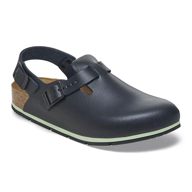 Birkenstock Tokio II Black Suede Leather Clogs | Unisex - Simply