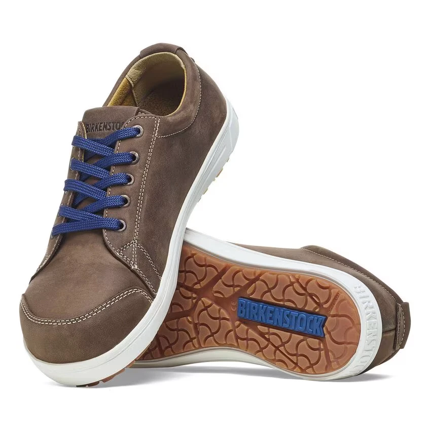 Birkenstock Men's QS 500 Brown Oily Oiled Nubuck Leather Shoe