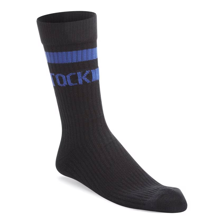 Birkenstock Cotton crew Stripe Socks Black