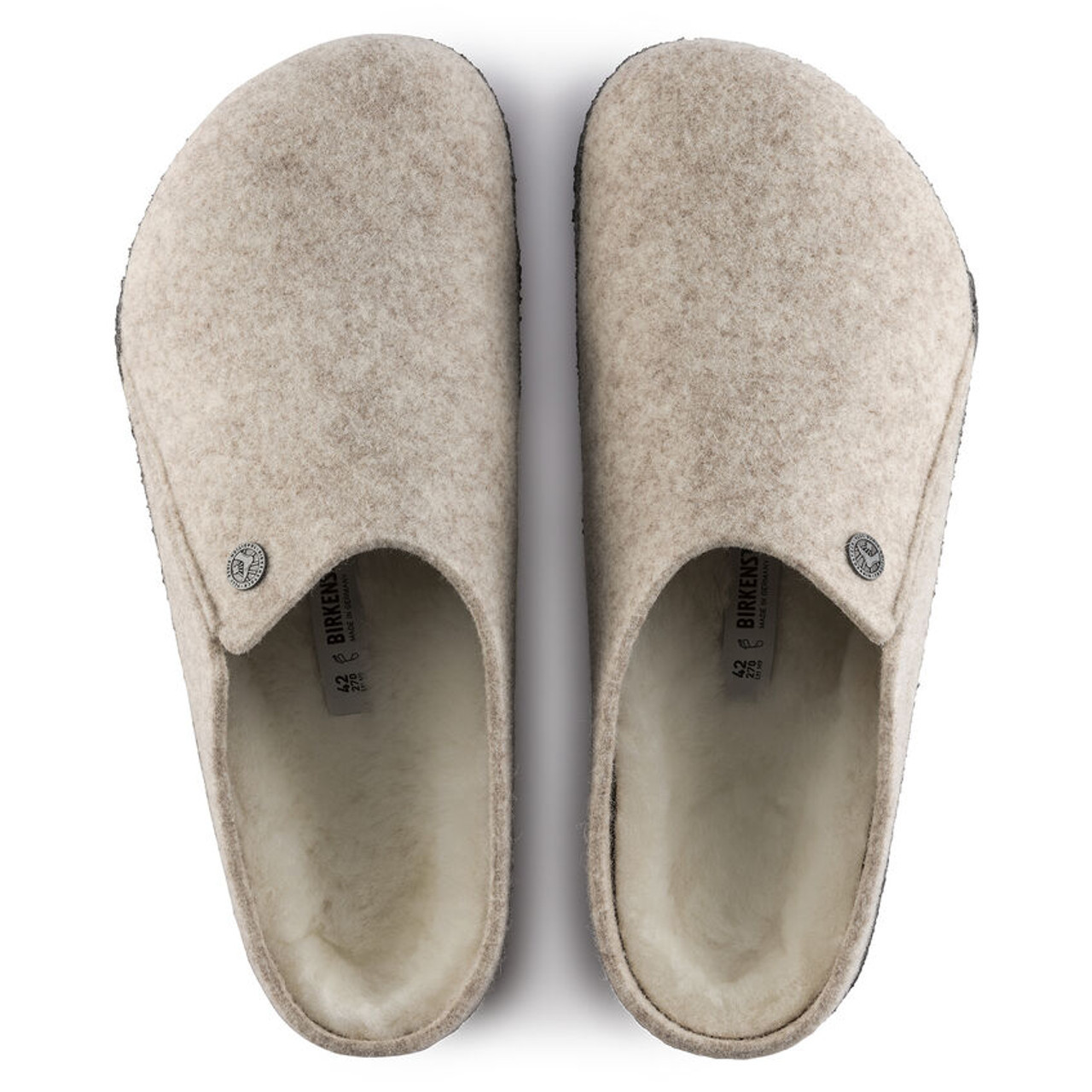 Birkenstock Zermatt Clog – Eggnog Wool Shearling – Women’s