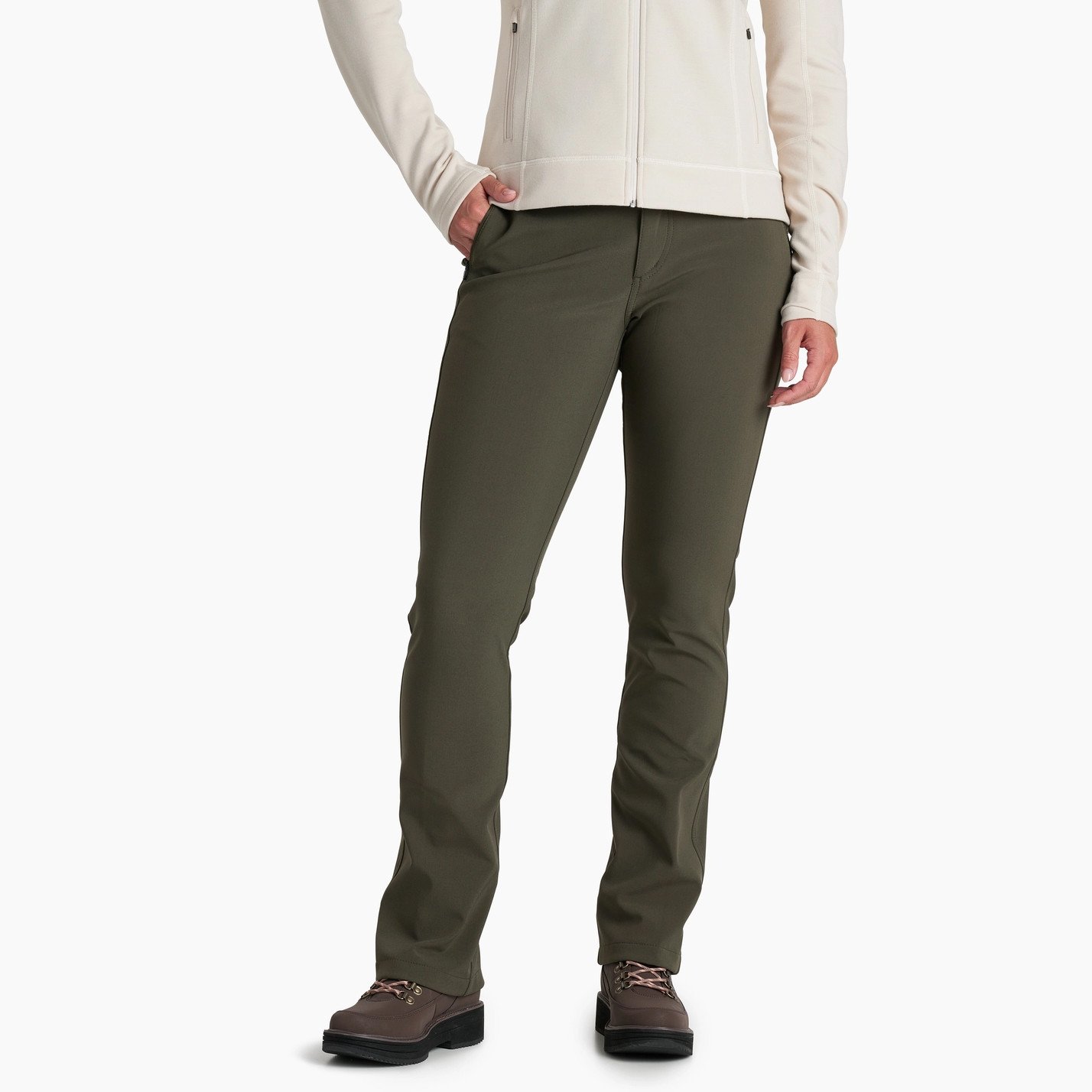Kuhl Women's Frost Softshell Pant - Black Olive