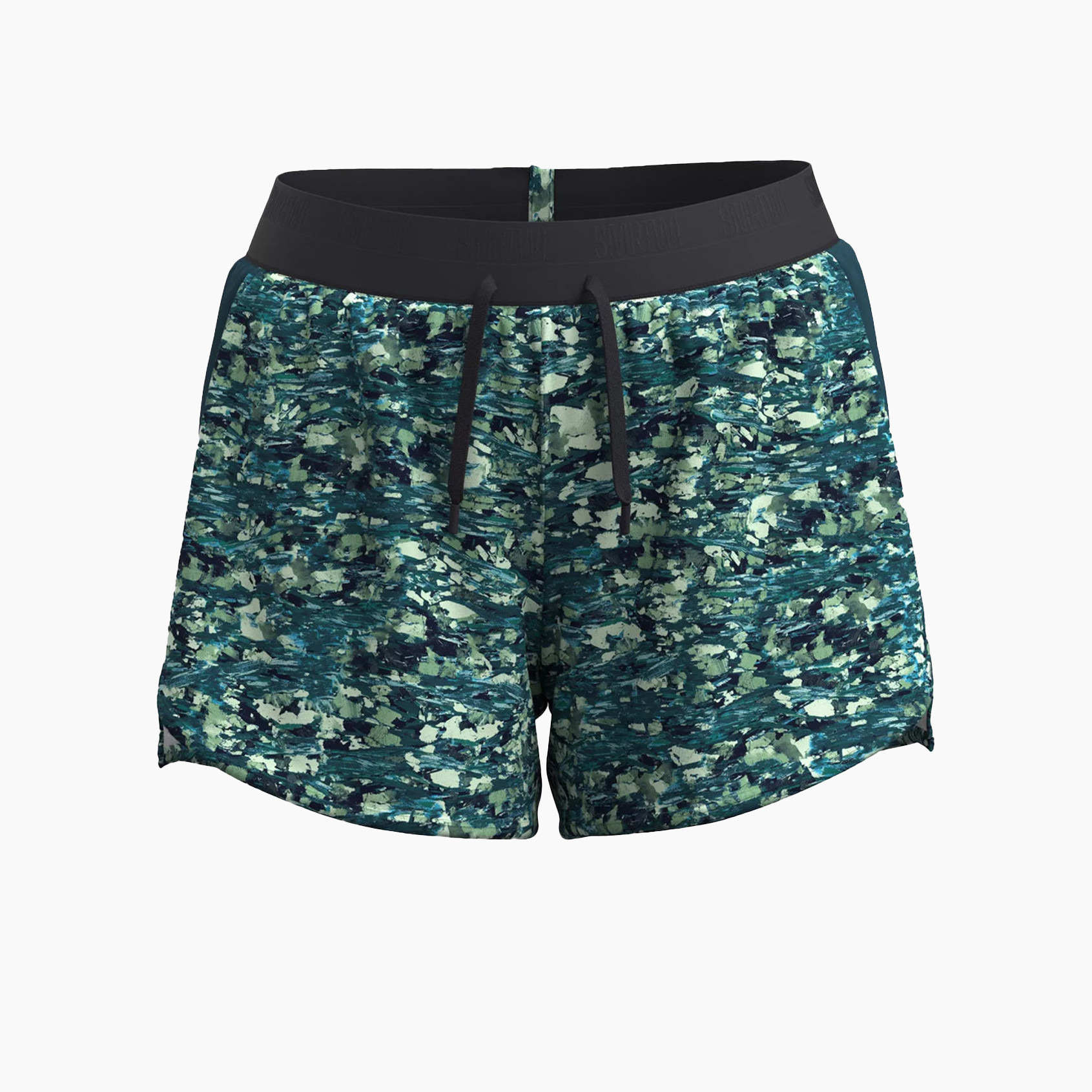 Smartwool Women's Lined Short 4" - Honey Dew Mica Stone