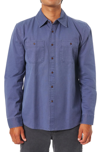 Katin Men's Coast CPO Shirt - Washed Blue