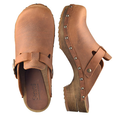 Sanita Women's Kristel Clog - Chestnut Sanita Women's Kristel Clog - Chestnut