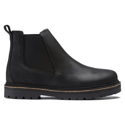 Birkenstock Stalon Black Nubuck Leather Boot | Unisex
