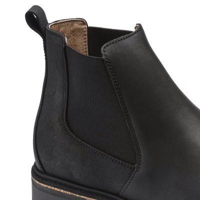 Birkenstock Stalon Black Nubuck Leather Boot | Unisex