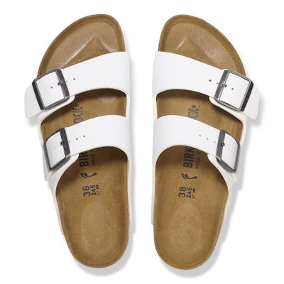 Birkenstock Arizona Sandal – Birko-Flor White – Unisex