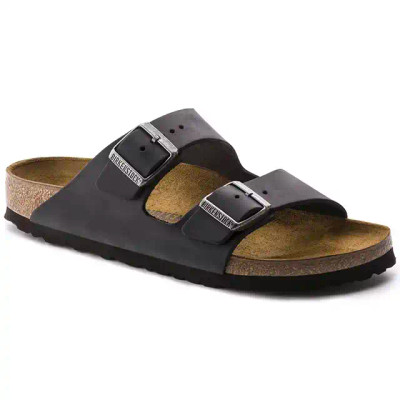 Birkenstock Arizona – Unisex Sandal – Black Oiled Leather