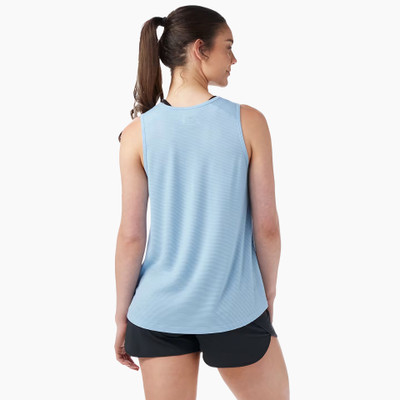 Smartwool Women's Active Mesh High Neck Tank - Serene Blue Smartwool Women's Active Mesh High Neck Tank - Serene Blue