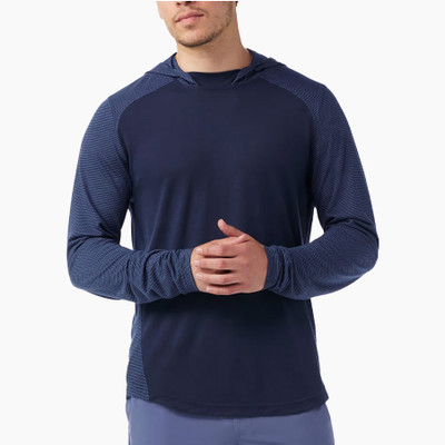 Smartwool Men's Active Mesh Hoodie - Nightfall Blue-Deep Nave Smartwool Men's Active Mesh Hoodie - Nightfall Blue-Deep Nave