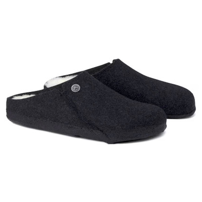 Birkenstock Unisex Zermatt Wool Shearling Anthracite Clog