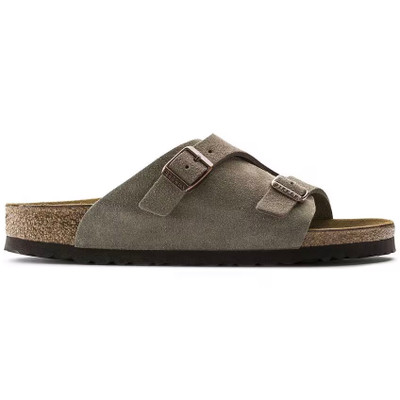 Birkenstock Zurich Sandal – Taupe Suede Leather – Unisex