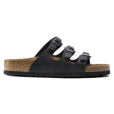 Birkenstock Florida Soft Footbed – Women’s Sandal – Black Oiled Leather