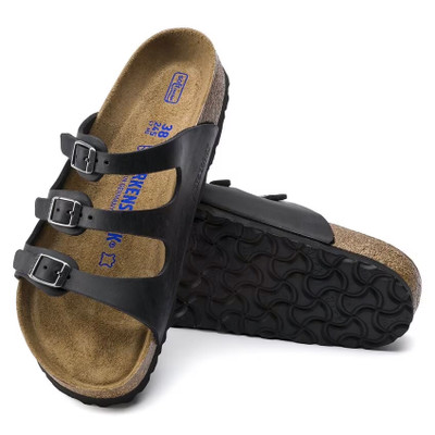 Birkenstock Florida Soft Footbed – Women’s Sandal – Black Oiled Leather