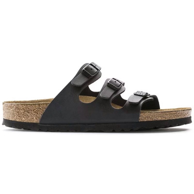 Birkenstock Florida Soft Footbed Sandal – Birko-Flor Black – Women’s