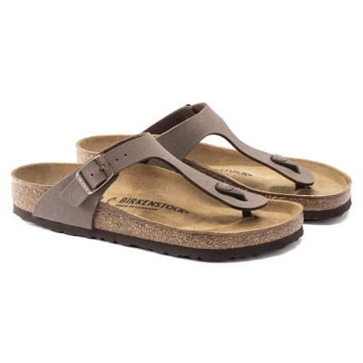 Birkenstock Gizeh Sandal – Birkibuc Mocha – Women’s