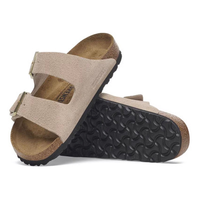 Birkenstock Women's Arizona Sandcastle Suede Leather Sandal
