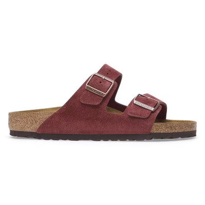 Birkenstock Unisex Arizona Zinfandel Suede Leather Sandal