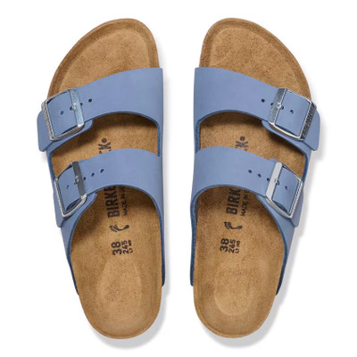 Birkenstock Arizona Sandal – Stone Blue Nubuck Leather – Women’s