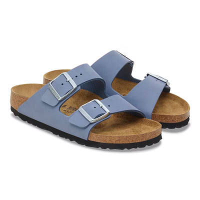 Birkenstock Arizona Sandal – Stone Blue Nubuck Leather – Women’s