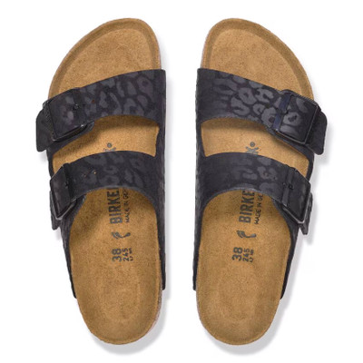 Birkenstock Women's Arizona Leo Black Sandal