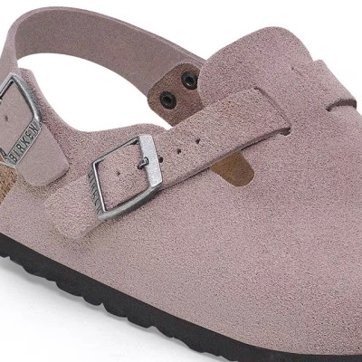Birkenstock Tokio Clog – Faded Purple Suede Leather – Women’s