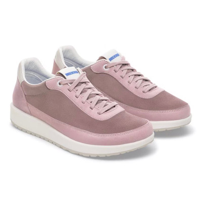Birkenstock Women's Honnef City Faded Purple Suede Nubuck Leather Sneaker