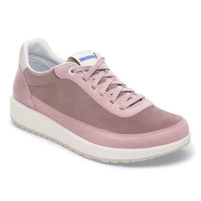 Birkenstock Women's Honnef City Faded Purple Suede Nubuck Leather Sneaker