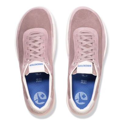 Birkenstock Women's Honnef City Faded Purple Suede Nubuck Leather Sneaker