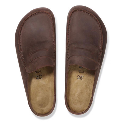 Birkenstock Men's Naples Habana Oiled Leather Clog