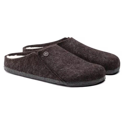Birkenstock Zermatt Clog – Wool Shearling Mocha – Men’s