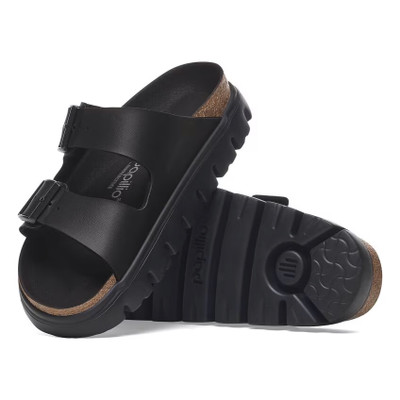 Birkenstock Women's Arizona Chunky Black/Black Birko-Flor Sandal