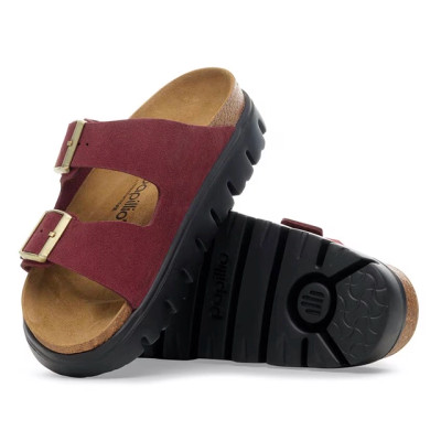Birkenstock Arizona Sandal – Platform Zinfandel Suede Leather – Women’s