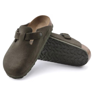 Birkenstock Men's Boston Thyme Suede Leather Clog