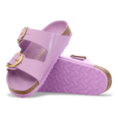 Birkenstock Women's Arizona Big Buckle High Shine Crocus Leather Sandal Birkenstock Women's Arizona Big Buckle High Shine Crocus Leather Sandal