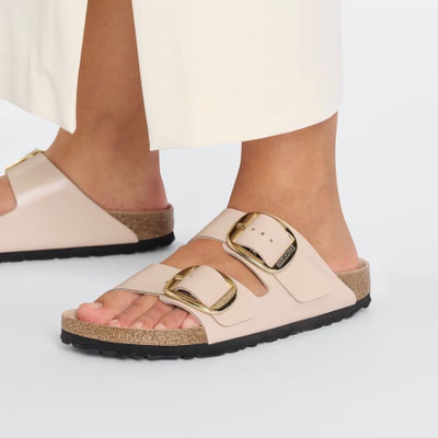 Birkenstock Women's Arizona Big Buckle High Shine New Beige Sandal