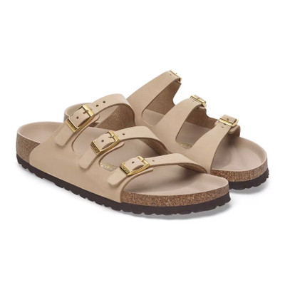 Birkenstock Women's Florida HEX Sandcastle Nubuck Leather Sandal