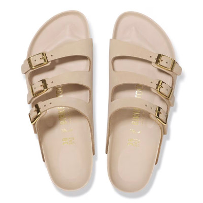 Birkenstock Women's Florida HEX Sandcastle Nubuck Leather Sandal