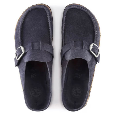 Birkenstock Women's Buckley Navy Suede Leather Clog Birkenstock Women's Buckley Navy Suede Leather Clog