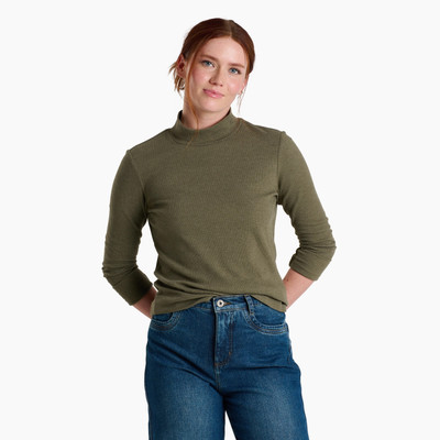 Kuhl Women's Verona Ribbed Long Sleeve - Vine Kuhl Women's Verona Ribbed Long Sleeve - Vine