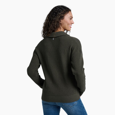 Kuhl Women's Norda 1/4 Zip Sweater - Vine
