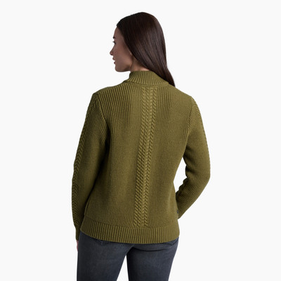 Kuhl Women's Fireside Henley Sweater - Lichen Kuhl Women's Fireside Henley Sweater - Lichen