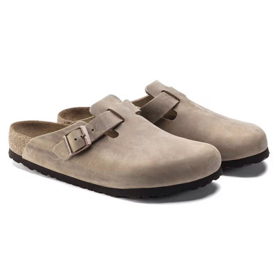 Birkenstock Boston Soft Footbed – Unisex Clog – Tobacco Oiled Leather