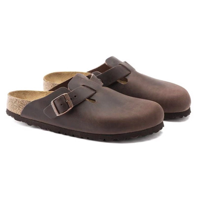 Birkenstock Boston Clog – Habana Oiled Leather – Unisex