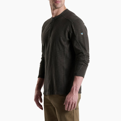 Kuhl Men's Rukus Henley Long Sleeve - Carbon