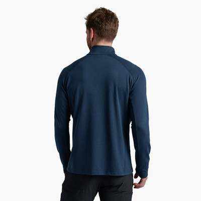Kuhl Men's Influx 1/4 Zip Fleece - Blue Ink Kuhl Men's Influx 1/4 Zip Fleece - Blue Ink