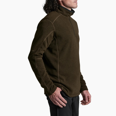 Kuhl Men's Revel 1/4 Zip Fleece - Dark Roast Kuhl Men's Revel 1/4 Zip Fleece - Dark Roast