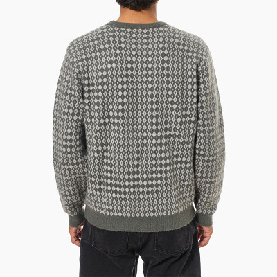Katin Men's Check Sweater - Gray Green