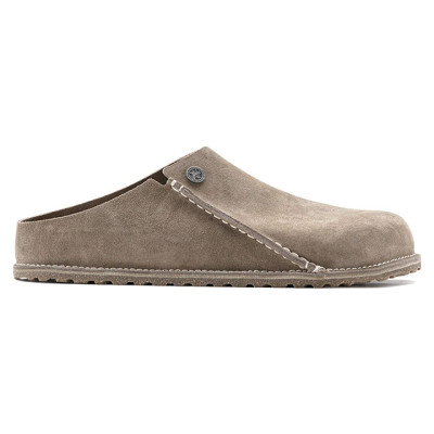 Birkenstock Zermatt 365 Clog – Grey Taupe Suede Leather – Men’s