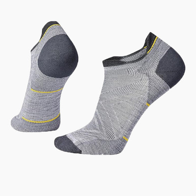 Smartwool Women's Run Zero Cushion Low Ankle Socks - Light Gray Smartwool Women's Run Zero Cushion Low Ankle Socks - Light Gray